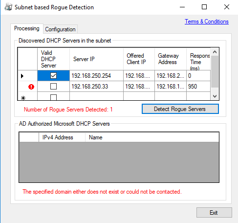 Rouge DHCP Web